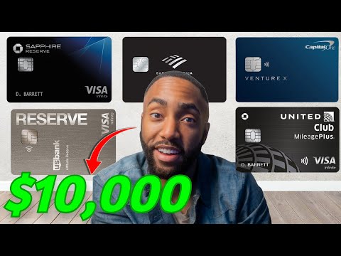 5 Credit Cards That GUARANTEE A $10,000 Starting Limit