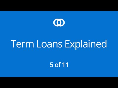 Term Loans Explained (Part 5)