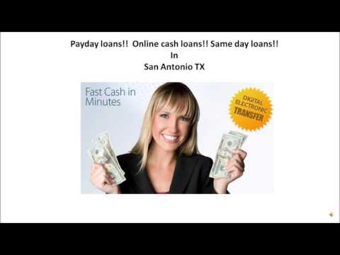 Payday loans in San Antonio TX