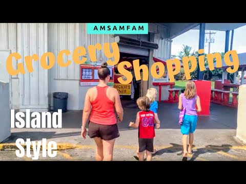 GROCERY SHOPPING | COST of LIVING IN AMERICAN SAMOA | Cost-U-Less, KS Mart, Mini-Marts