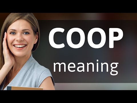 Coop | what is COOP meaning