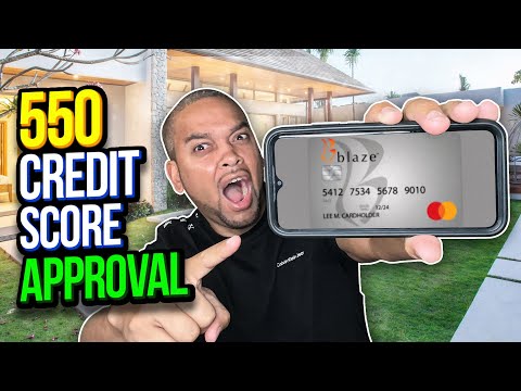 550 CREDIT SCORE | $2,000 MASTER CARD APPROVAL