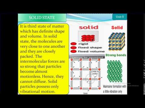 Define SOLID STATE TYPICAL PROPERTIES Like,Melting point,Rigidity,DensityChy9Physical StatesofMatter