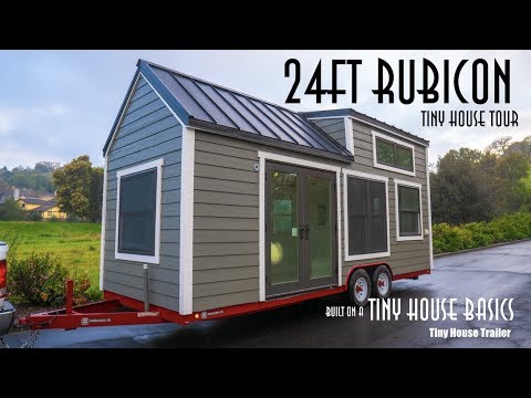 Elegant Tiny House on Wheels Built for Full Time Living