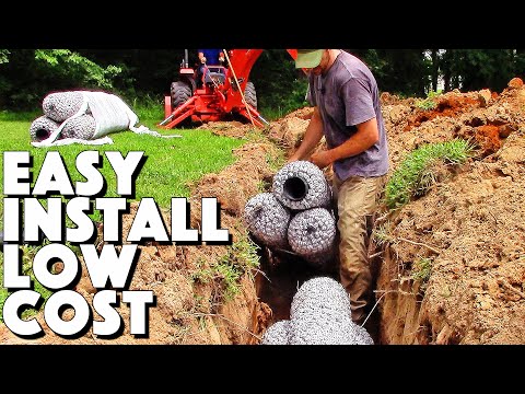 Replacing A Leach Field | Styrofoam Septic Drain Field Cost And Install