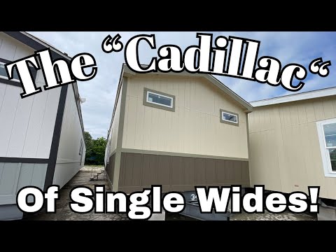 The Cadillac Of SINGLE WIDE Mobile Homes Complete w/ 2 Master Suites!