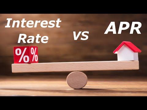 Mortgage APR vs Interest Rate. What's the difference?