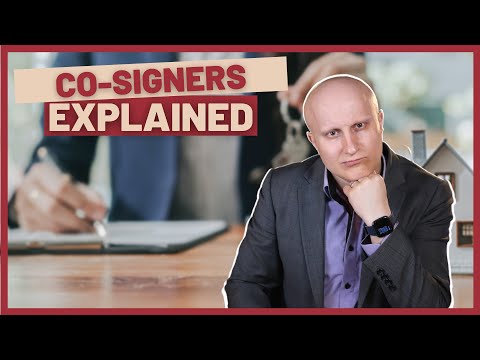 WHAT IS A CO-SIGNER? | How a co-signer helps you qualify for a mortgage