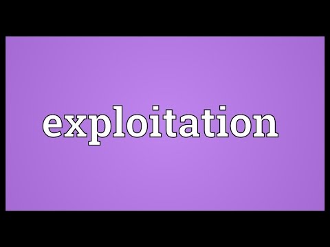 Exploitation Meaning