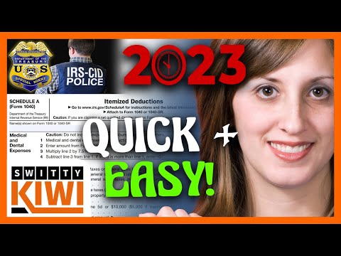 IRS Schedule A Line-by-Line Instructions 2024: How to Itemize Deductions on Form 1040 🔶 TAXES S2•E84