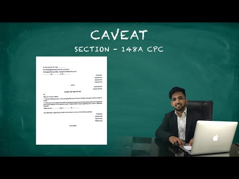 WHAT IS CAVEAT ? | SECTION 148A CPC |  FORMAT , USES AND DRAFTING | GO LEGAL | LEGAL TIPS