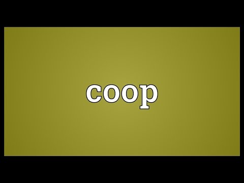 Coop Meaning