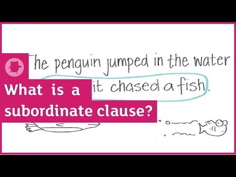 What is a subordinate clause? | Oxford Owl