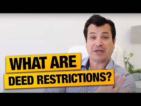 What are Real Estate Deed Restrictions?