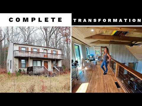 ABANDONED HOME Complete Renovation START to FINISH + Full Tour