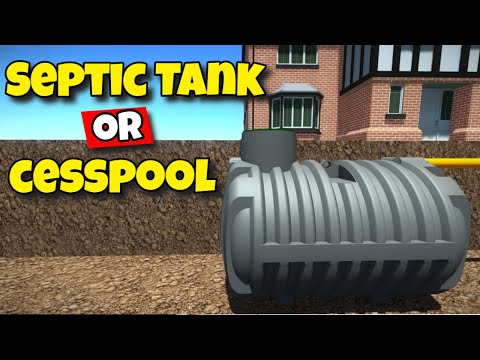 septic tank or cesspool