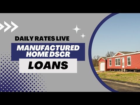 Daily Mortgage Rates LIVE with The Mortgage Calculator 1/17/23 - Manufactured Home DSCR Mortgages