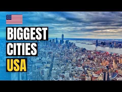 Top 10 Biggest Cities in USA | Largest Cities by Population 2025