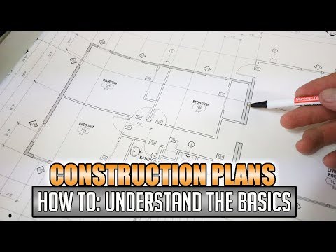 How To: Reading Construction Blueprints & Plans | #1