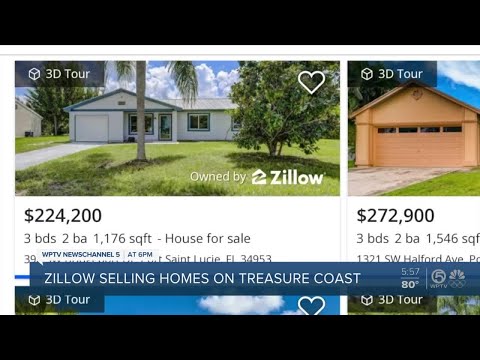 Treasure Coast homes bought by Zillow now up for sale