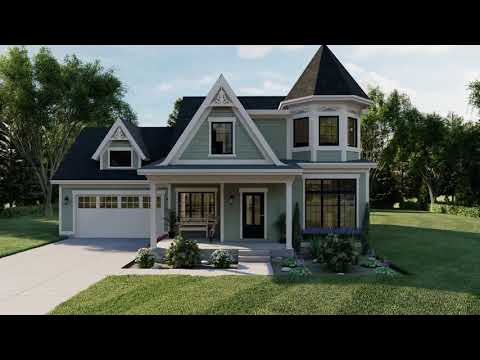 VICTORIAN HOUSE PLAN 963-00446