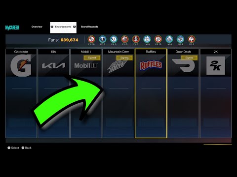 How To Get Endorsements Fast in NBA 2K23! Easy VC!