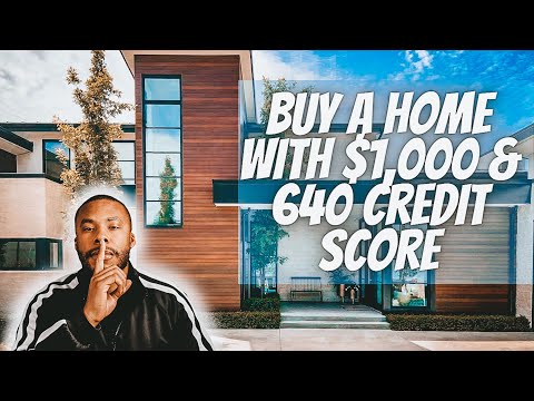 Buy A Home With $1,000 & 640 Credit Score | Buy Real Estate With No Money