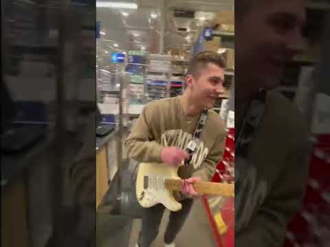 Playing the HOME DEPOT SONG on the LOWES INTERCOM