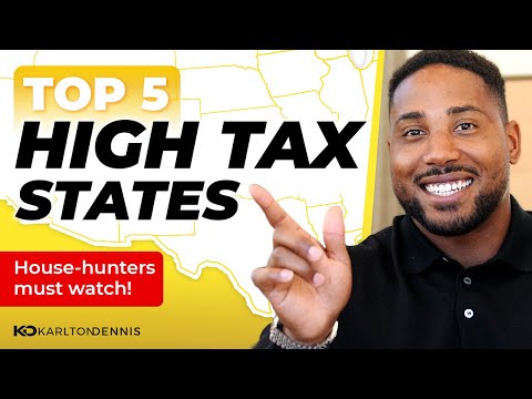 Top 5 States with Highest Property Taxes [& How That Affects YOU]