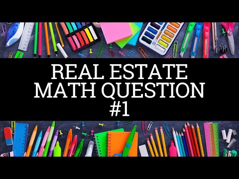 Real Estate Math Question #1 - 28/36 Rule