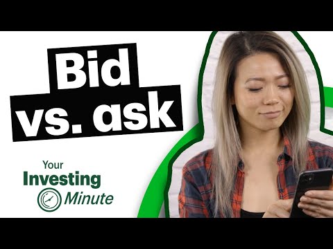 What's the difference between the bid and the ask?