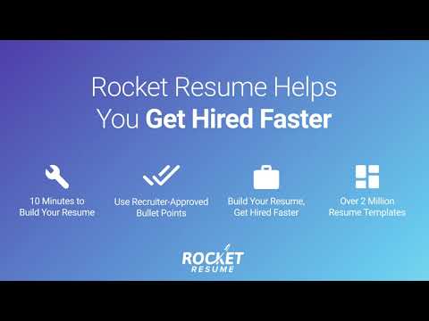 Rocket Resume intro