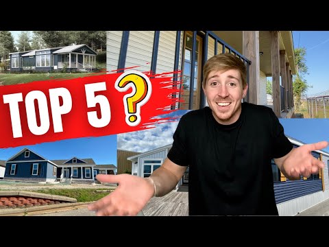 My TOP 5 mobile home manufacturers! NO HOLDING BACK!!