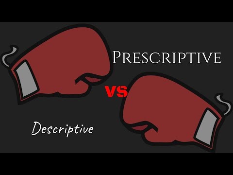 The Basics of Prescriptive vs Descriptive Linguistics