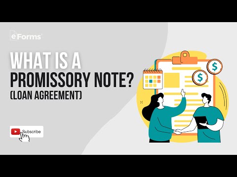 Promissory Note (Loan Agreement) - EXPLAINED