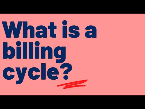 What is a billing cycle?