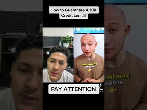 How To Guarantee A 10K Credit Limit!!!