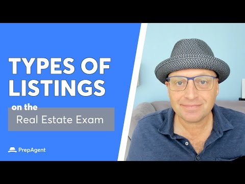 Listing Types on the Real Estate Exam | NEED TO KNOW