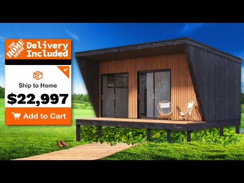 TINY Homes At Home Depot Under 30K