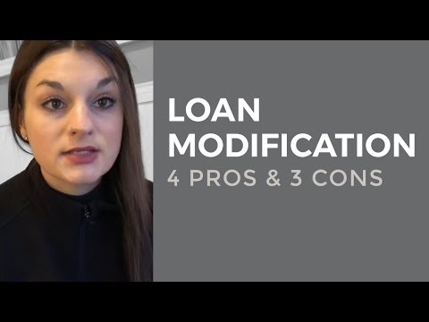 4 Pros and 3 Cons of a Loan Modification