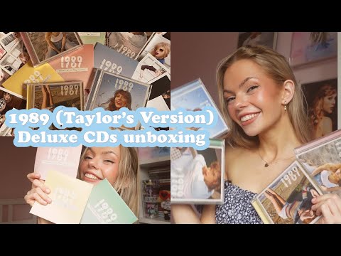 1989 Taylor's Version Deluxe CDs Unboxing | Rachel Lord