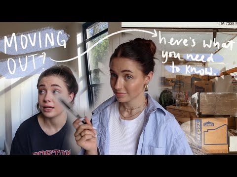 MOVING OUT FOR THE FIRST TIME 🏠 knowing you're ready, costs, what you need.. (you asked, I answered)