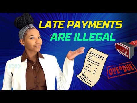 Late payments are illegal😳😠😖