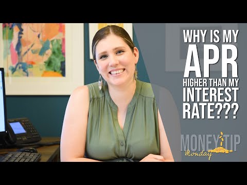 The difference between APR and Interest Rate