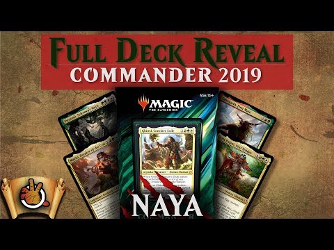 NAYA POPULATE “Primal Genesis” Full Deck Reveal l Commander 2019 l Magic: the Gathering EDH