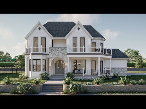 #1 Modern Victorian House Plan | Alice