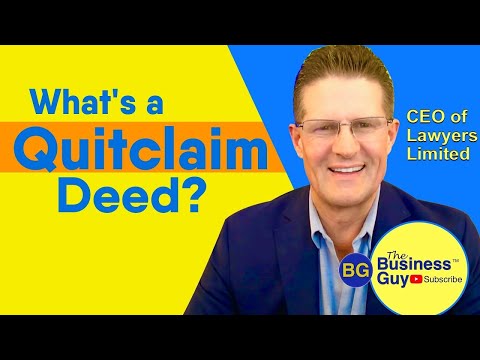 What Is a Quitclaim Deed?