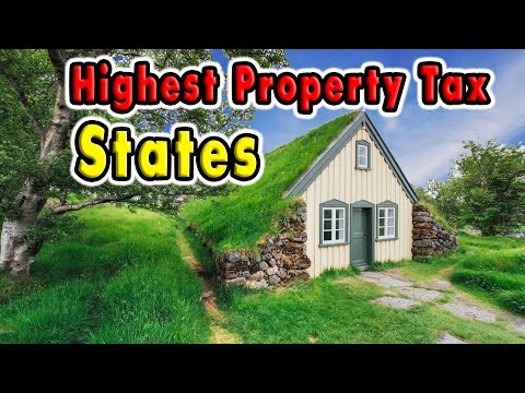 10 Highest Property Taxed States