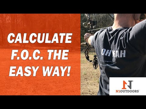 Calculate Arrow FOC the easy way [FOC Calculator!] | N1 Outdoors