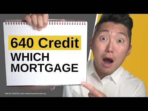 640 Credit Score: How to Choose the Best Mortgage Loan